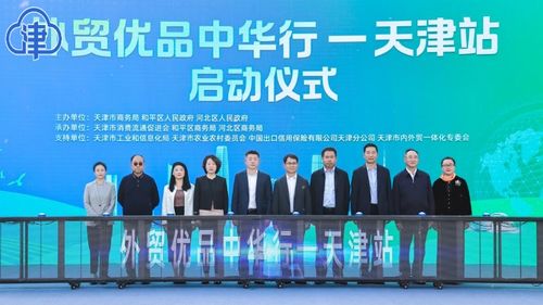 外贸优品“中国行”天津站启幕 科技加持 “出海又入乡”